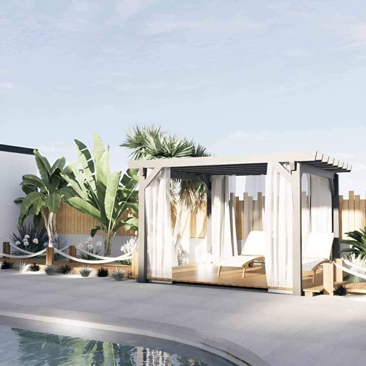 Création d'une terrasse Labenne