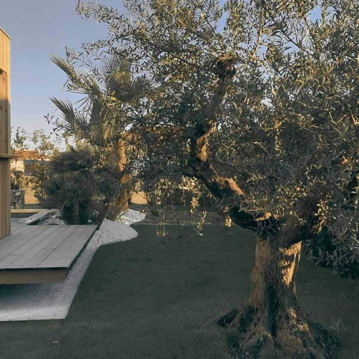 Aménagement extérieur de terrasse Labenne