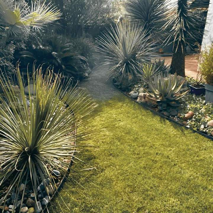 Création de massifs et jardinières en gabions Labenne